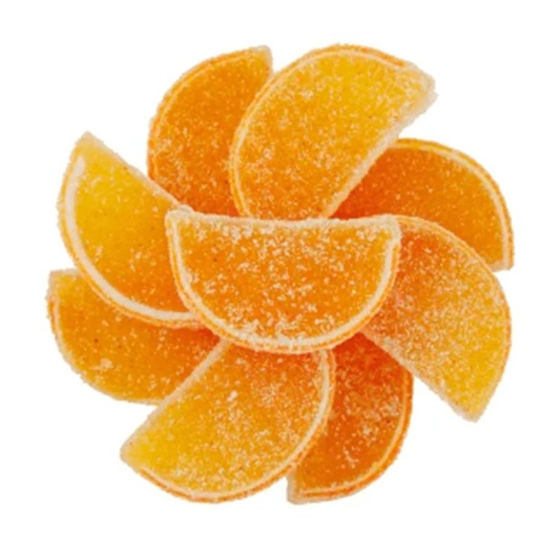 Ny Spice Shop Fruit Slices Jelly Candy – 1 Pound Chili Mango Candied Fruit – Fruit Candy Slices – Bulk Gummy Candy Slices – Old