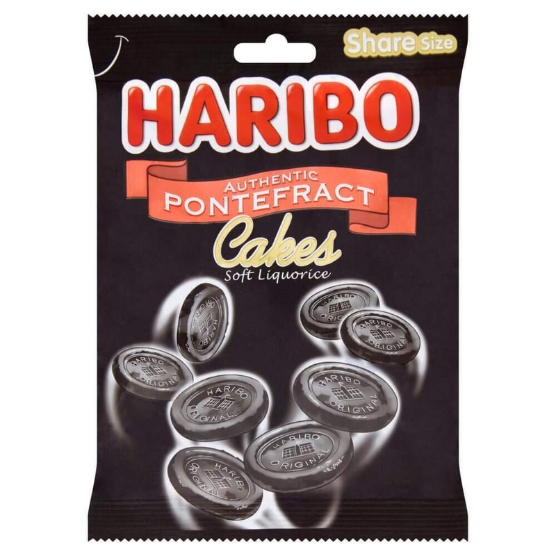 Original Haribo Authentic Pontefract Cakes Soft Liquorice Bag Imported From The Uk England The Very Best Of British Dunhills Ori