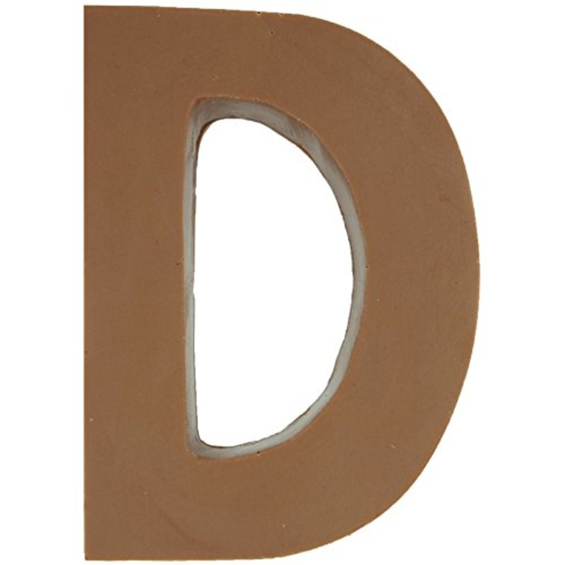 Philadelphia Candies Solid Milk Chocolate Alphabet Letter D, 1.75 Ounce Novelty Gift