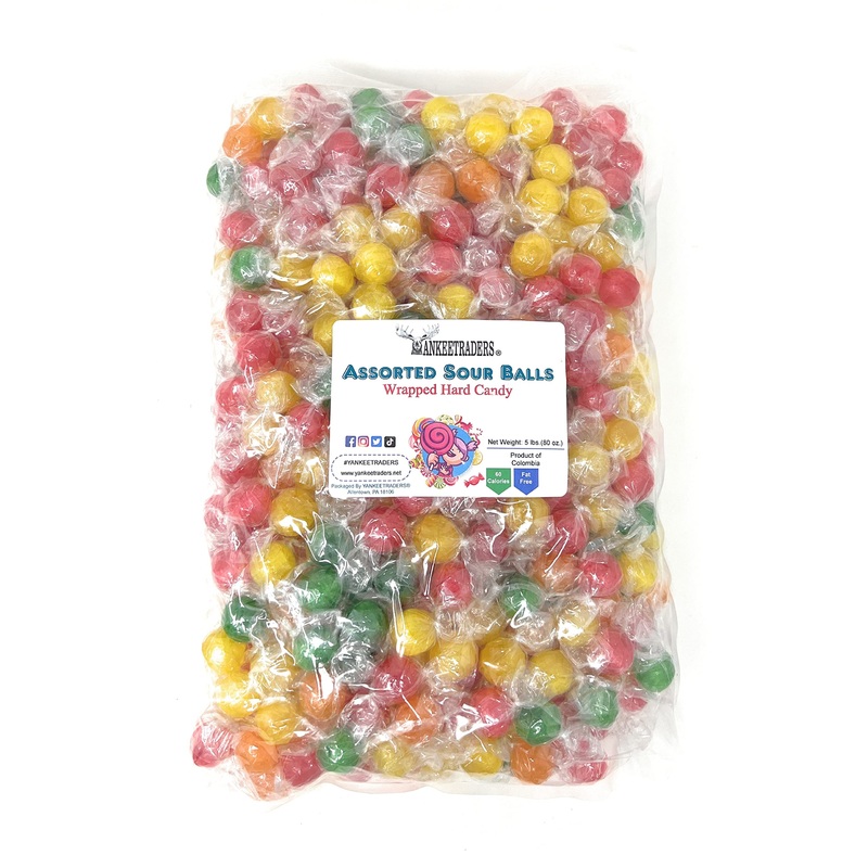 Sour Fruit Balls – 5 Pound Bulk Bag