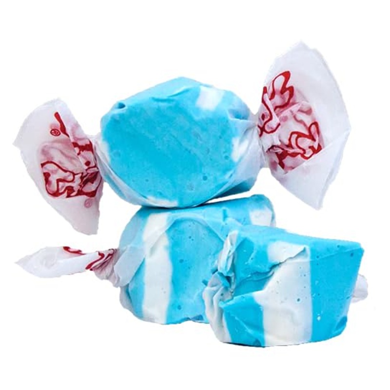 Sweetgourmet Blueberry Salt Water Taffy Bulk Candy | 1 Pound
