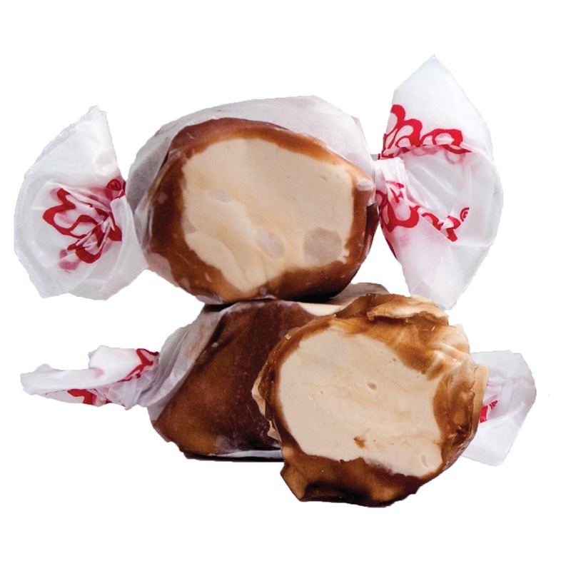 Taffy Town Saltwater Taffy- Chocolate Malt | Gourmet Taffy| Nougat-Style Candy| Soft & Delicious| Sumer Snack Treats| Party Good