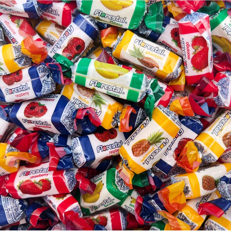 Assorted Taffy Candy – 1.5 Pound Bulk Pack (About 130 Count) – Fruit And Berry Flavors