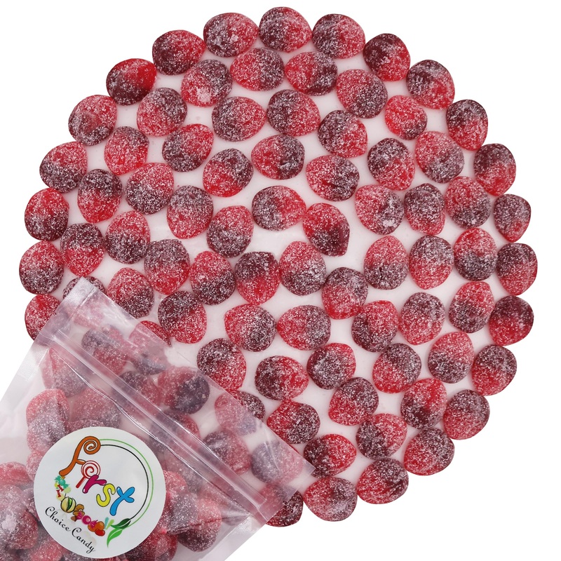 Firstchoicecandy Gummy Fruit Candy (10 Pound (Pack Of 1), Sour Cherry Berries)