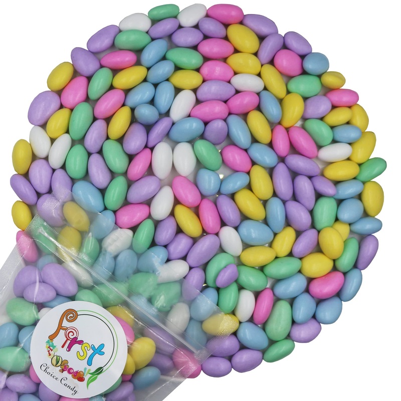 Firstchoicecandy Jordan Almonds (10 Pound, Assorted Pastel Colors)