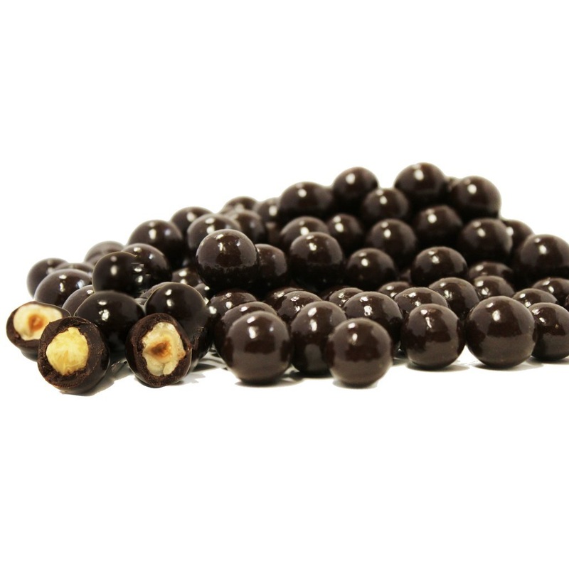 Gourmet Dark Chocolate Covered Hazelnuts By Its Delish, (3 Lbs)