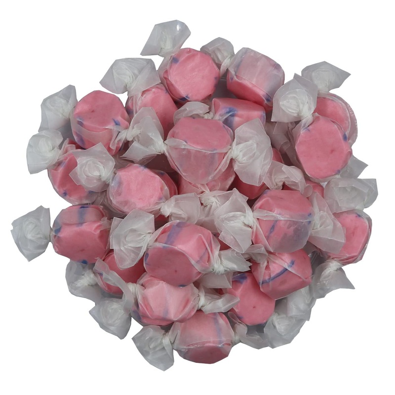 Gourmet Soft And Chewy Salt Water Taffy Candies – Individually Wrapped – Bulk Bags (Mix Berries, 5 Pound (Pack Of 1))