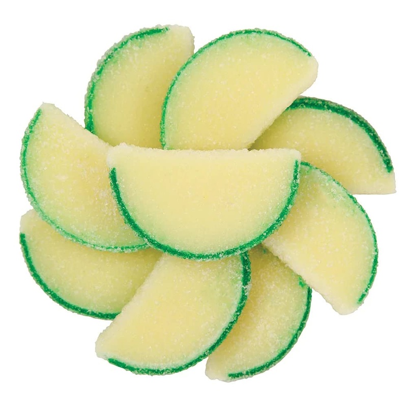 Ny Spice Shop Fruit Slices Jelly Candy – 1 Pound Pear Candied Fruit – Fruit Candy Slices – Bulk Gummy Candy Slices – Old Fashion