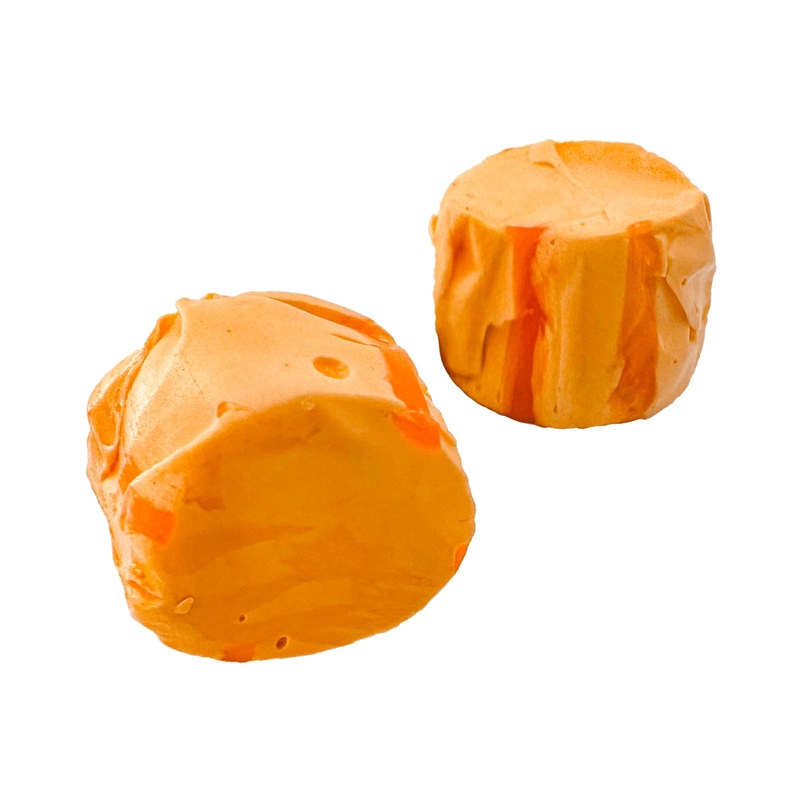 Orange Salt Water Taffy By Snack Attack, Individually Wrapped Bulk 5Lb Bag – Chewy Saltwater Taffy Candy, Classic Orange Flavor