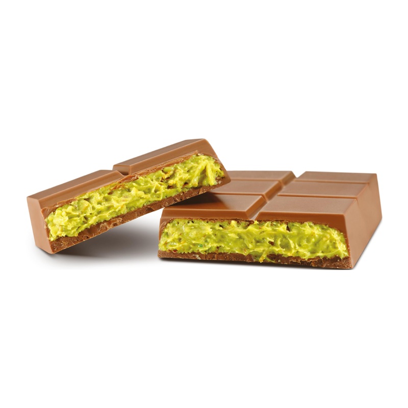 Uniqbite Dubai Chocolate Bar Pistachio I Viral Knafeh Chocolate Bar With Pistachio Cream And Kataifi, 3.17 Oz (90Gr)
