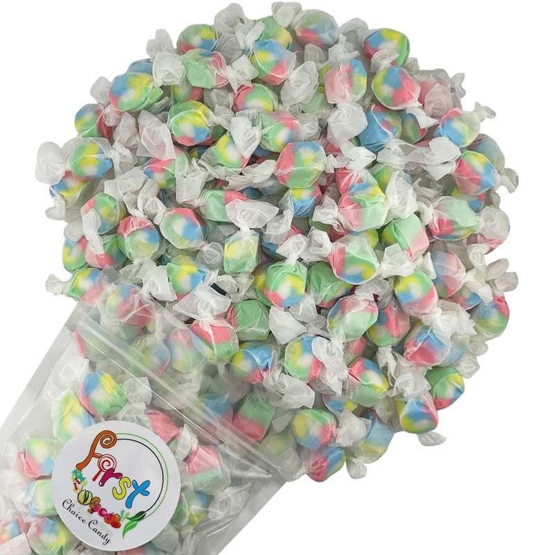 Variety Gourmet Saltwater Taffy (Beach Balls, 1 Pound)