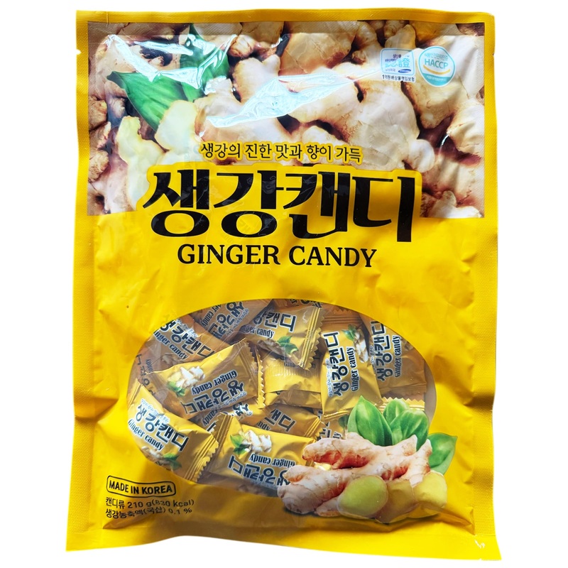 Aisam – Korean Ginger Candy, 7.4 Oz (210G)