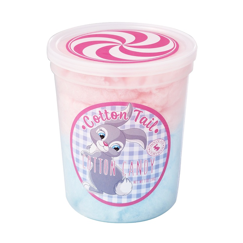 Cottontail Gourmet Flavored Cotton Candy – Unique Idea For Holidays, Birthdays, Gag Gifts, Party Favors