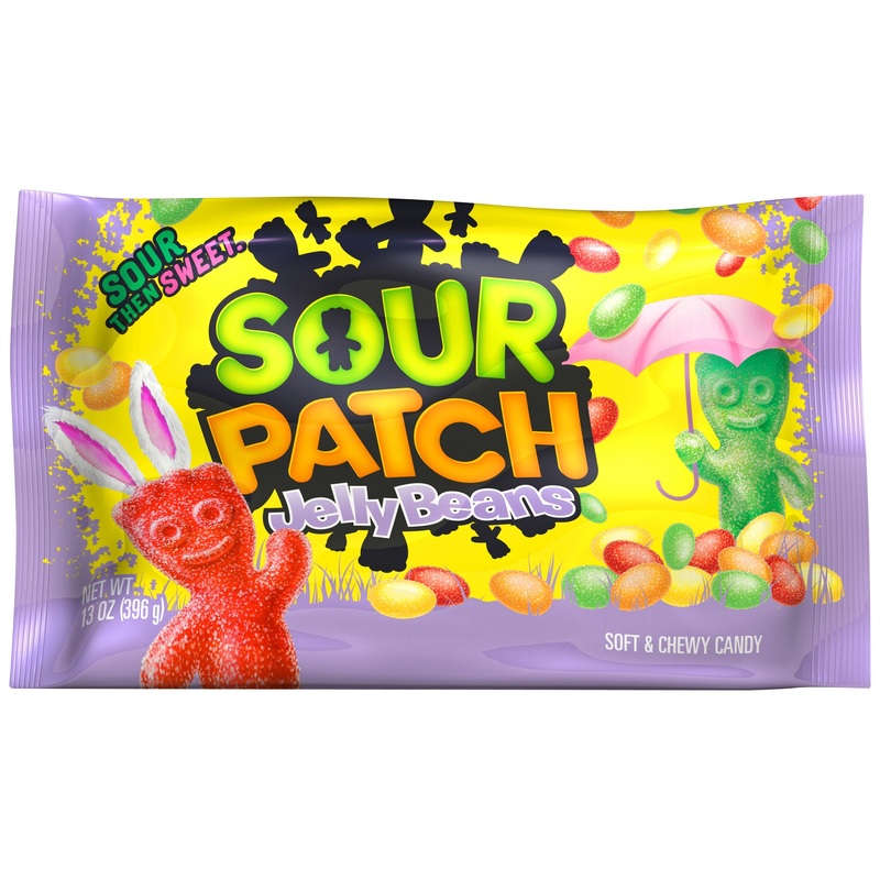 Sour Patch Kids Fat Free Assorted Jelly Beans, 13 Oz.