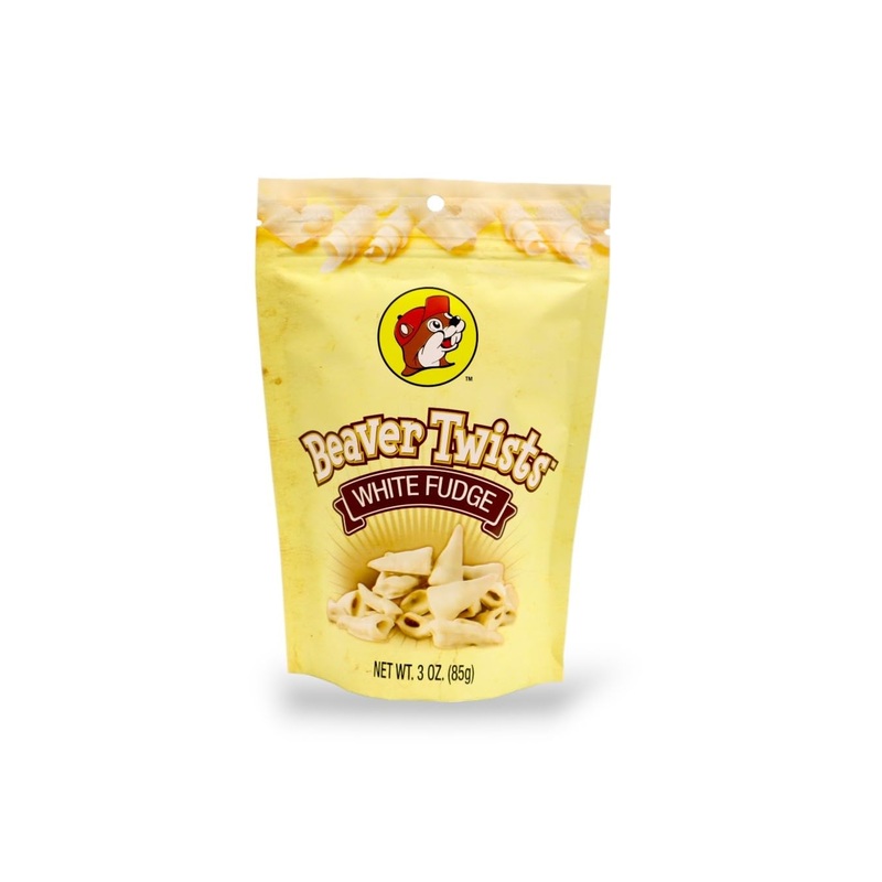 Buc-Ee’S Beaver Twists, White Fudge | White Fudge Beaver Twists | 3 Oz | Buc-Ee’S Snacks | Buc-Ee’S Beaver Nuggets, Full Size