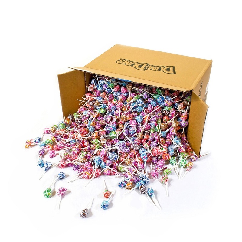 Dum Dums Pops, Assorted Flavors Lollipops In Bulk Candy, 10 Lb (160 Oz
