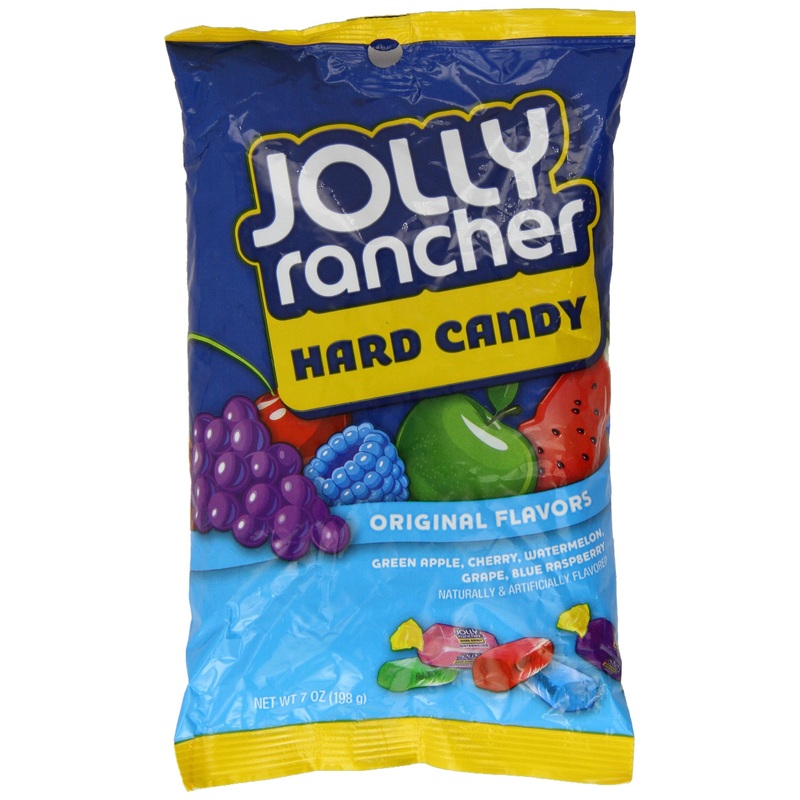 Jolly Rancher Hard Candy In Original Flavors-Peg Bag, 7-Ounce Bags (Pack Of 2)