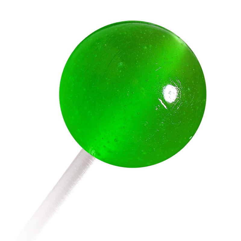 Ozark Delight Lollipops (Sour Green Apple, 24 Pack)