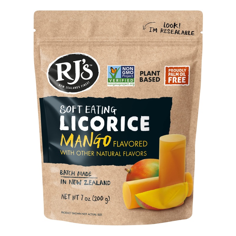 Rj’S Soft Eating Licorice, Mango, 5 Count