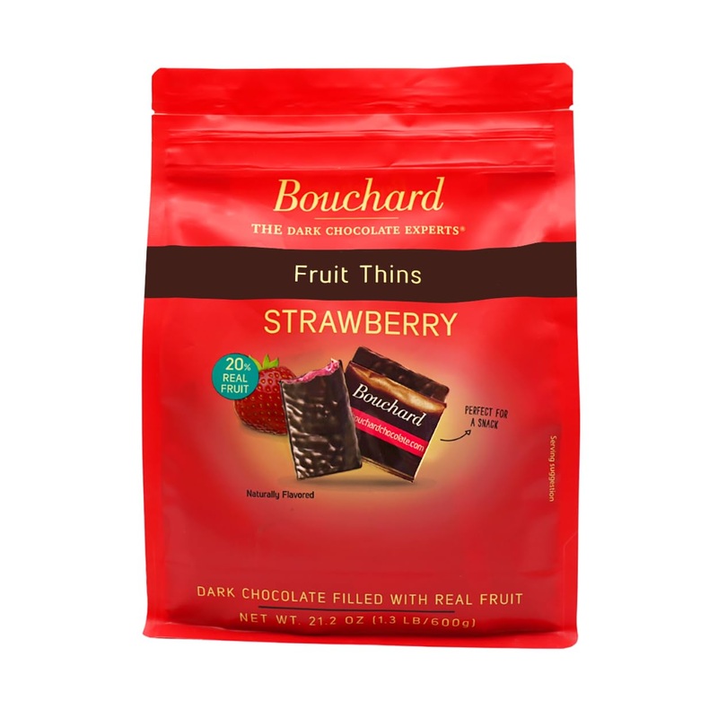 Dark Chocolate Strawberry Thins 21.2 Oz (1.3 Lb/600G)