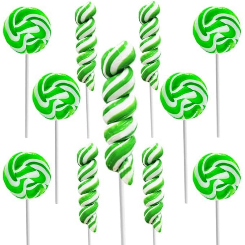 Fruidles St. Patrick’S Day Swirl Variety Lollipops, Party Favor Box, Individually Wrapped (24-Pack)