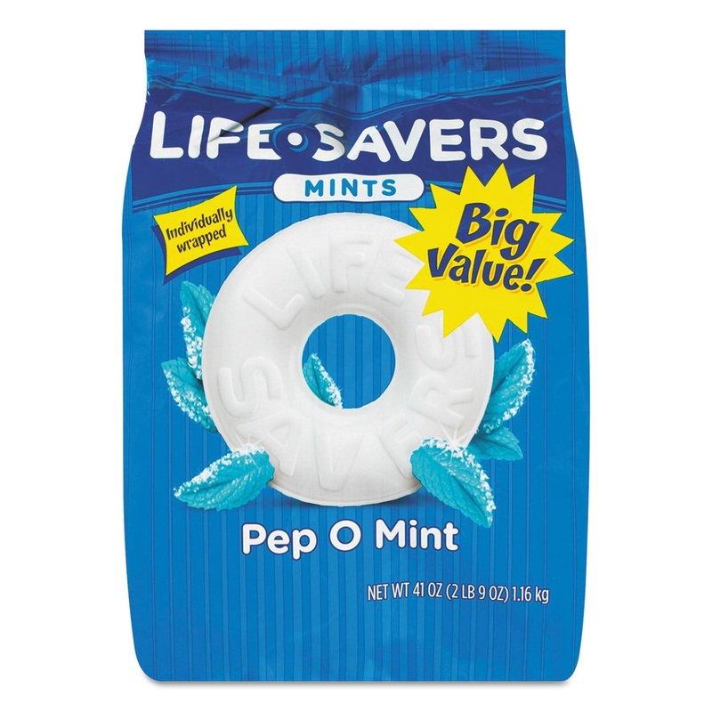 Life Savers Pep-O-Mint Gusset Bag, 41-Ounces