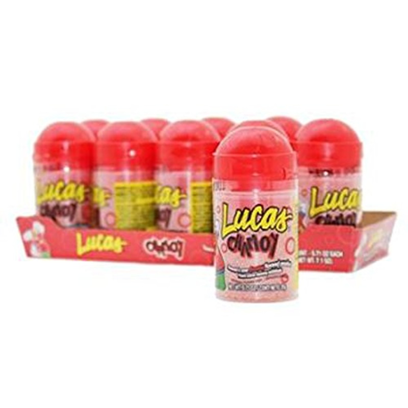 Lucas Baby Sweet N Sour Chamoy Powder, 10 Count (Sugar Candy – Ethnic)