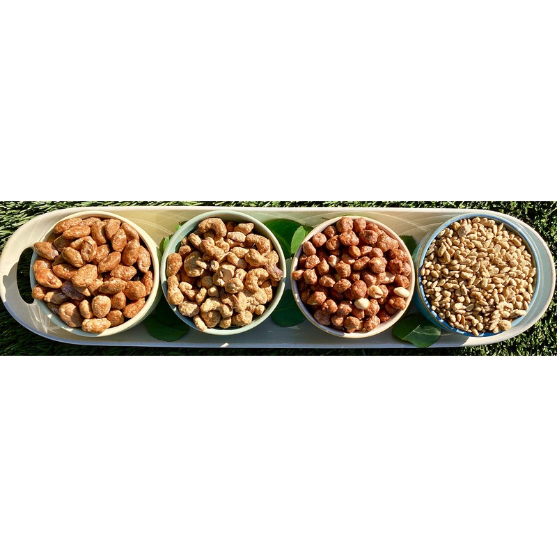 Toffee Boy’S Butter Toffee Nuts – Variety Pack – Butter Toffee Peanuts, Sunflower Seeds, Almonds, And Cashews – 1 Pound Each