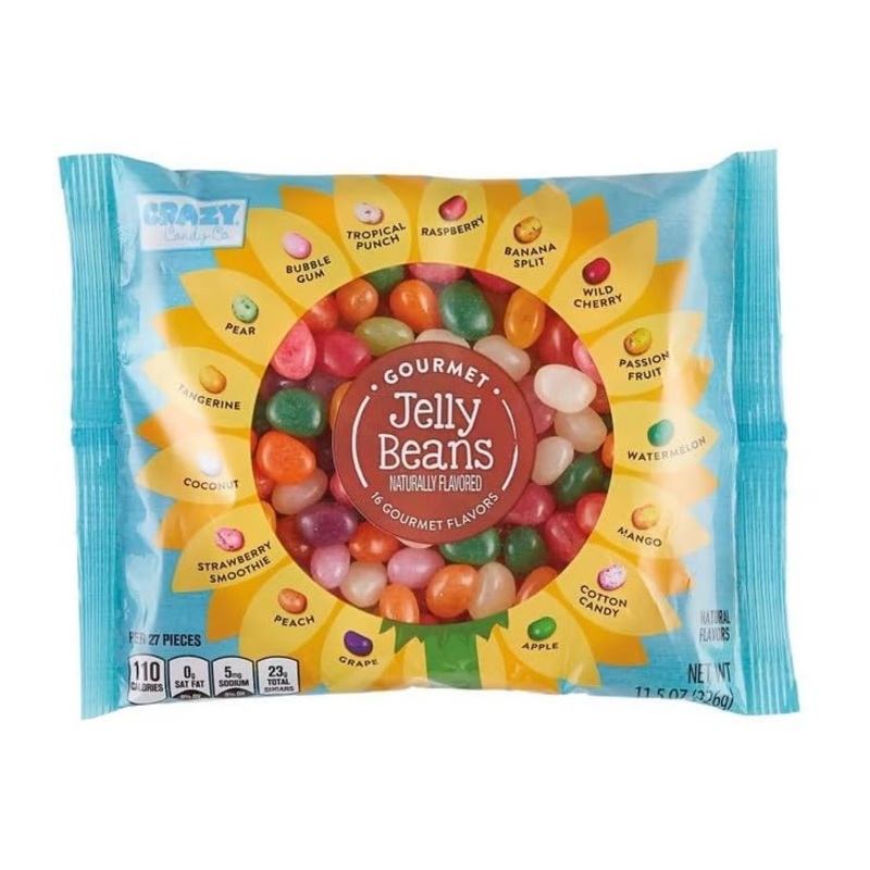 Crazy Candy Co. Gourmet Jelly Beans, 11.5 Oz