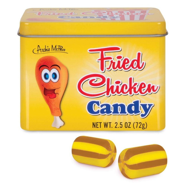 Fried Chicken Flavored Candy – In Collectible Tin!