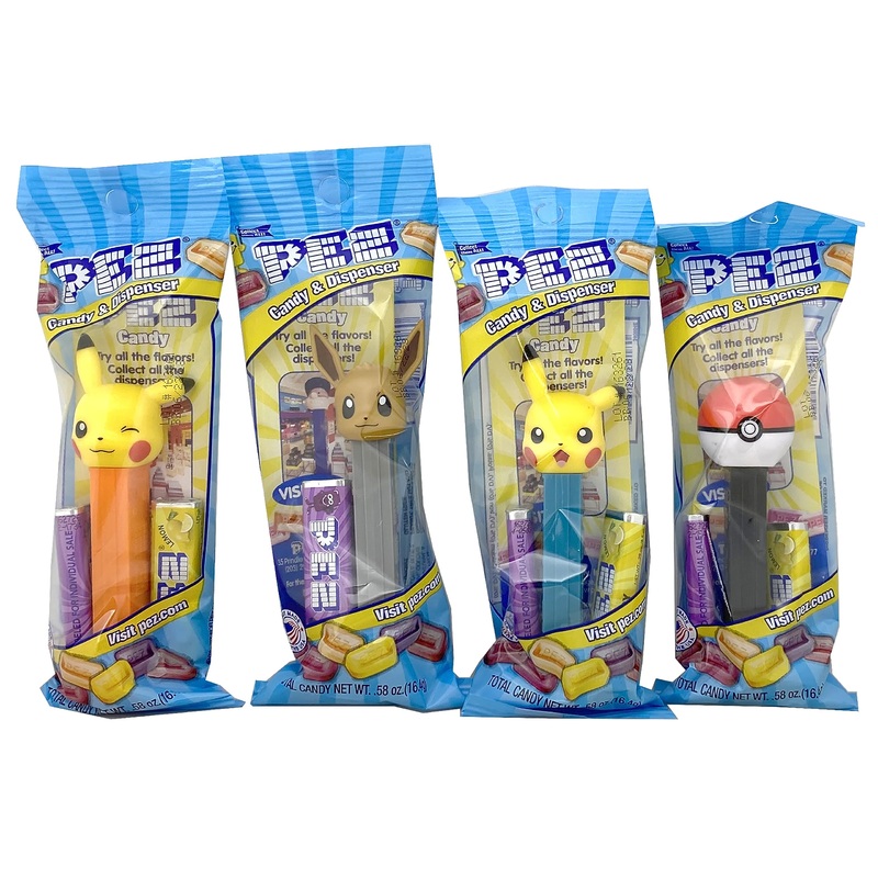 Pez Pokemon Dispensers Individually Wrapped Candy, Pokemon Party Favors, Pokemon Party Favors For Kids, 12 Pack