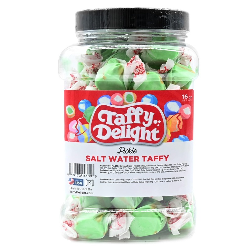 Taffy Delight Salt Water Taffy (16Oz, Pickle)