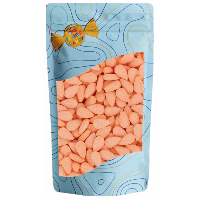 Cry Baby Tears Extra Sour Candy Bulk In Resealable Bag (Orange) (1Lb)