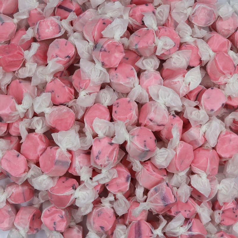 Gourmet Soft And Chewy Salt Water Taffy Candies – Individually Wrapped – Bulk Bags (Red Cherry, 2 Pound (Pack Of 1))