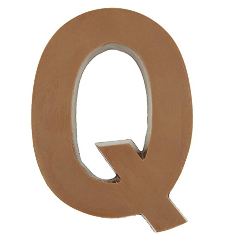 Philadelphia Candies Solid Milk Chocolate Alphabet Letter Q, 1.75 Ounce Novelty Gift
