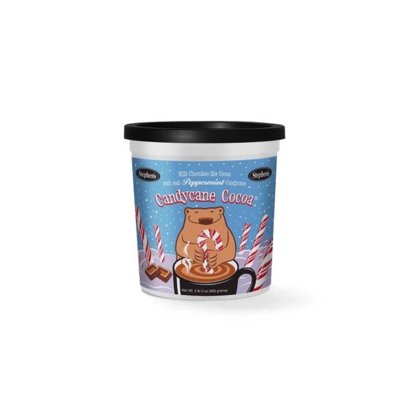 Stephen’S Gourmet Candycane Hot Cocoa Powder Drink Mix Canister, 35 Oz.
