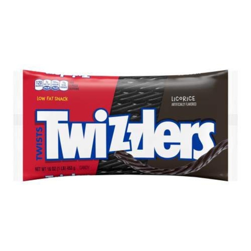 Twizzlers Black Licorice Twists (Pack Of 2)