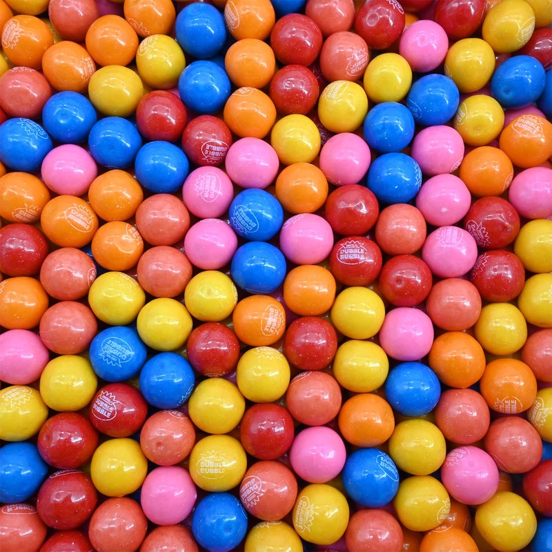 Candy Retailer 3/4 Inch Gumballs (Rainbow Of Flavors, 1 Lb)