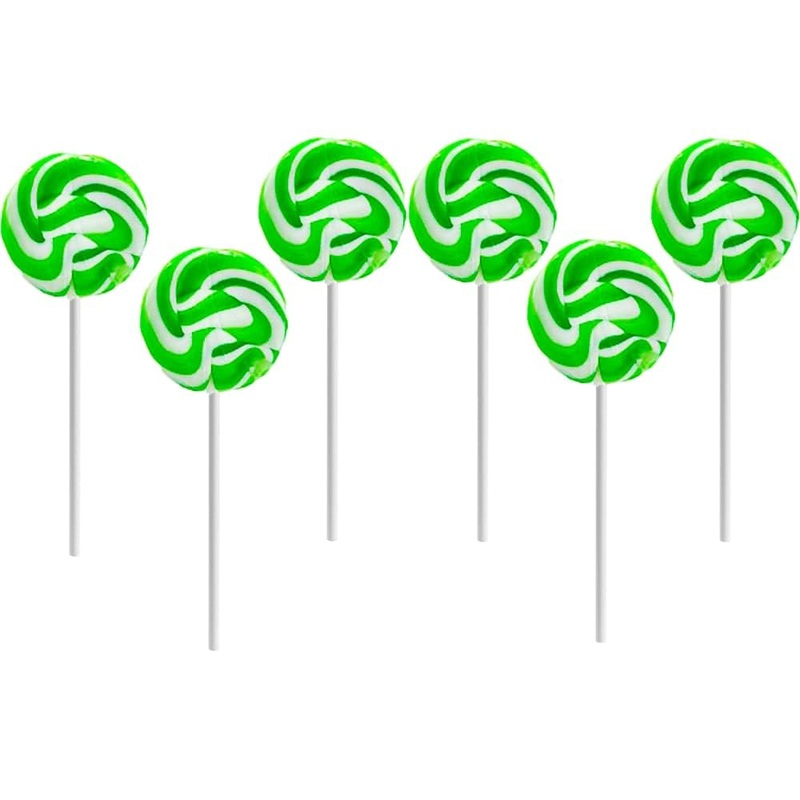 Fruidles St. Patrick’S Day Swirl Lollipops, Party Favor Box, Individually Wrapped (24-Pack)