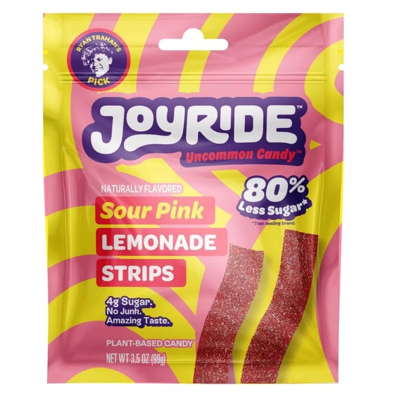 Joyride Sweets Joyride Candy Sour Candy Strips – 3.5Oz-Gummy Candy, Strips Candy, Sour Candy, 80% Less Sugar, Plant-Based, Vegan