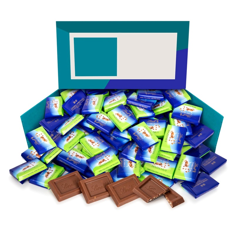 Llndt. Mother’S Day Classic Recipe Hazelnut Milk Chocolate Aprox 55 Pieces Of Fine Candy Bars Individually Wrapped – Premium Cho