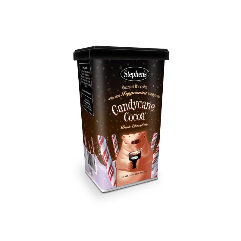 Stephen’S Gourmet Hot Cocoa, Candycane Cocoa Dark, 14 Oz (Pack Of 1)