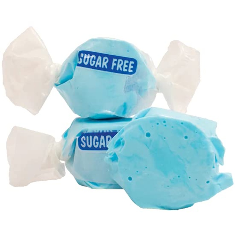 Taffy Town Candies- Sugar Free Raspberry | Gourmet Taffy| Nougat-Style Candy| Soft & Delicious| Sumer Snack Treats| Party Good C