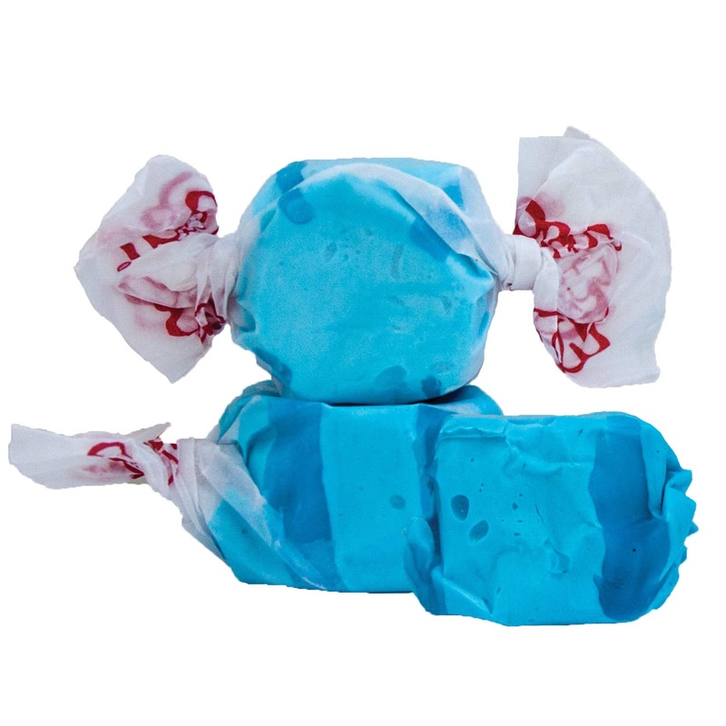 Taffy Town Saltwater Taffy- Raspberry , Gourmet, Nougat-Style Candy, Soft & Delicious, Sumer Snack Treats, Party Good Candies, 2