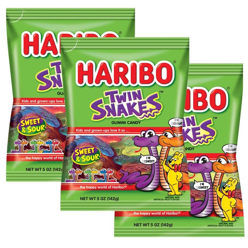 Twin Snakes, 5Oz Gummy Bag (3 Pack)