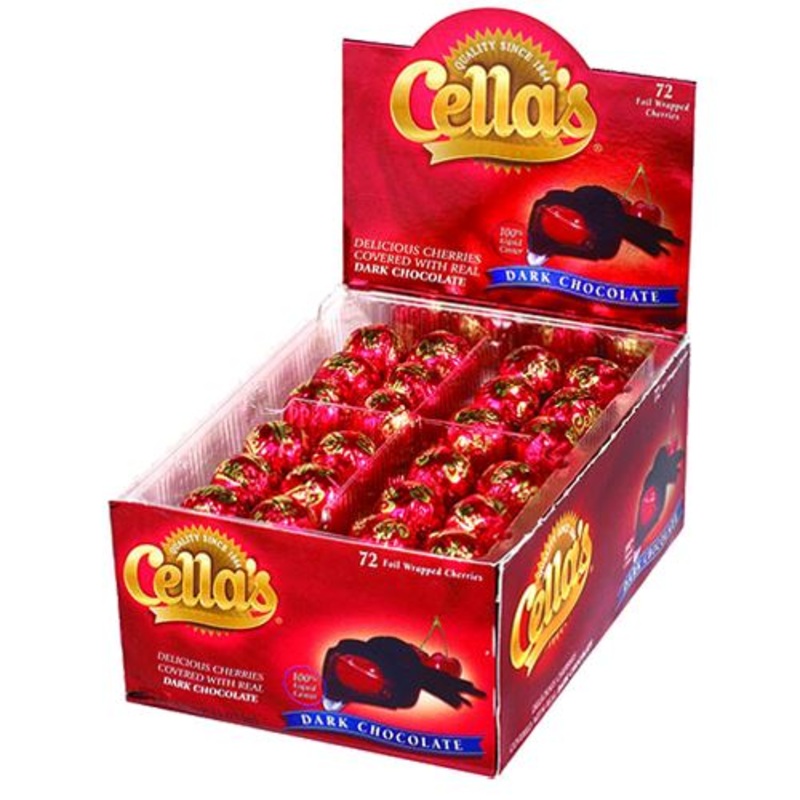 Cella’s Foil Wrapped Dark Chocolate Covered Cherries