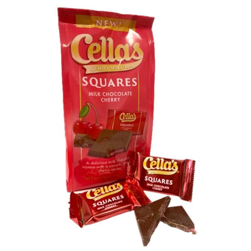 Cella’s Milk Chocolate Cherry Squares