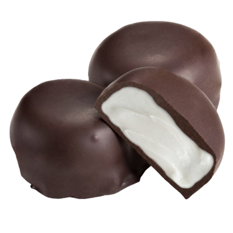Dark Chocolate Mini Peppermint Cremes 1 lb. Gift Box