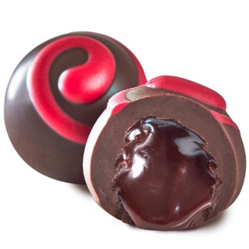 Dark Fresh Raspberry Truffle