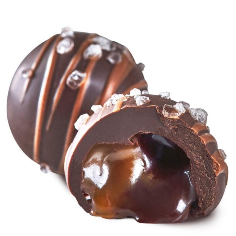 Dark Sea Salt Caramel Truffle